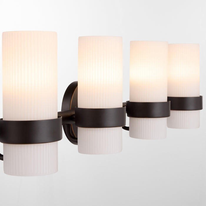 Myhouse Lighting Quorum - 5169-4-36 - Four Light Vanity - Sojourn - Bronze