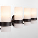Myhouse Lighting Quorum - 5169-4-36 - Four Light Vanity - Sojourn - Bronze