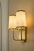 Myhouse Lighting Quorum - 5229-2-80 - Two Light Wall Mount - Belinder - Aged Brass