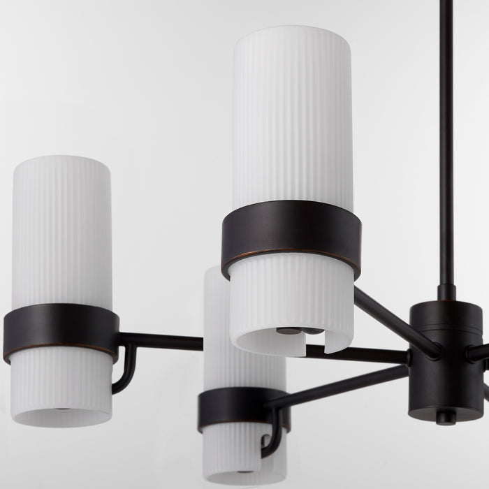 Myhouse Lighting Quorum - 6169-6-36 - Six Light Chandelier - Sojourn - Bronze