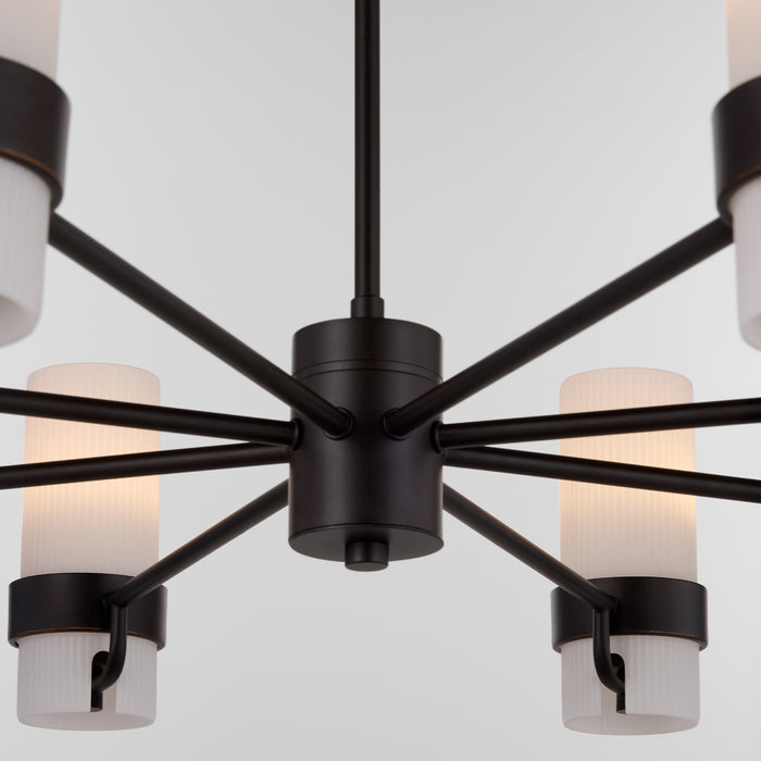 Myhouse Lighting Quorum - 6169-8-36 - Eight Light Chandelier - Sojourn - Bronze