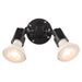 Myhouse Lighting Quorum - 694-2-15 - Two Light Wall Mount - Black