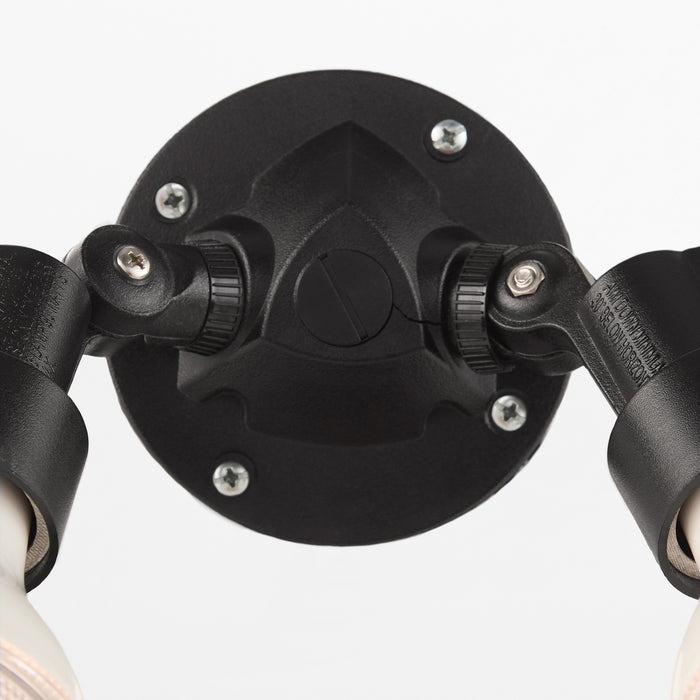 Myhouse Lighting Quorum - 694-2-15 - Two Light Wall Mount - Black