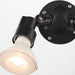 Myhouse Lighting Quorum - 694-2-15 - Two Light Wall Mount - Black