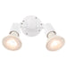 Myhouse Lighting Quorum - 694-2-6 - Two Light Wall Mount - White