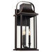 Myhouse Lighting Quorum - 741-23-36 - Three Light Lantern - Downey - Bronze