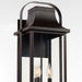 Myhouse Lighting Quorum - 741-23-36 - Three Light Lantern - Downey - Bronze