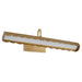 Myhouse Lighting Quorum - 9562-80 - LED Picture Light - Karnes - Aged Brass