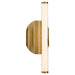 Myhouse Lighting Quorum - 3-57-56 - LED Wall Sconce - Ola - Brushed Brass