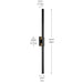 Myhouse Lighting Kichler - 59149BKTLED - LED Outdoor Wall Mount - Nocar - Textured Black