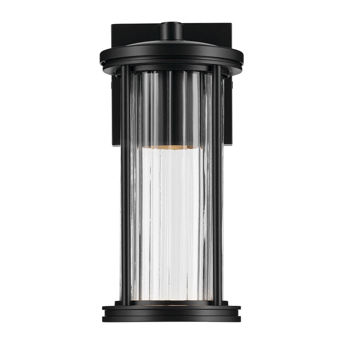 Myhouse Lighting Kichler - 59022BKDS - One Light Outdoor Wall Mount - Barras - Black