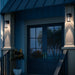 Myhouse Lighting Kichler - 59022BKDS - One Light Outdoor Wall Mount - Barras - Black
