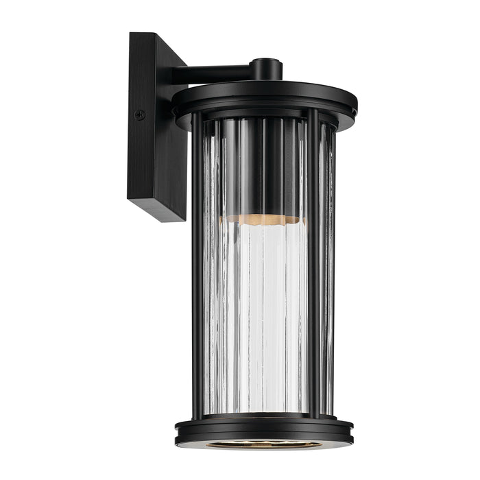 Myhouse Lighting Kichler - 59022BKDS - One Light Outdoor Wall Mount - Barras - Black