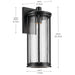 Myhouse Lighting Kichler - 59024BKDS - One Light Outdoor Wall Mount - Barras - Black