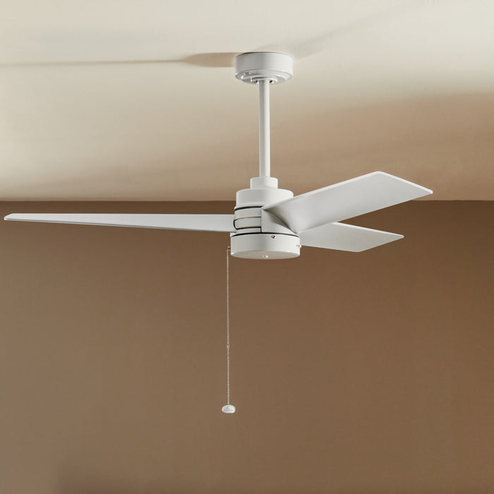 Myhouse Lighting Kichler - 300375MWH - 52" Ceiling Fan - Spyn Lite - Matte White