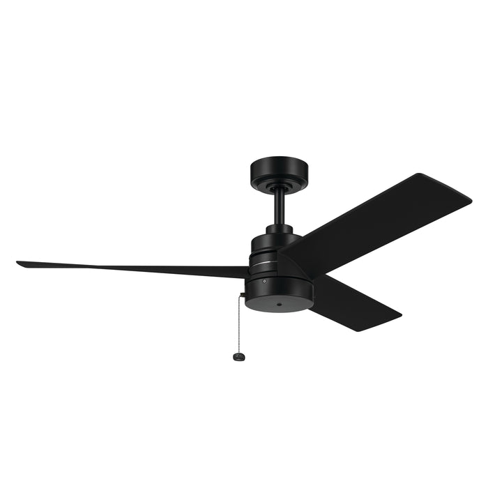 Myhouse Lighting Kichler - 300375BK - 52" Ceiling Fan - Spyn Lite - Black