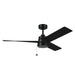 Myhouse Lighting Kichler - 300375BK - 52" Ceiling Fan - Spyn Lite - Black