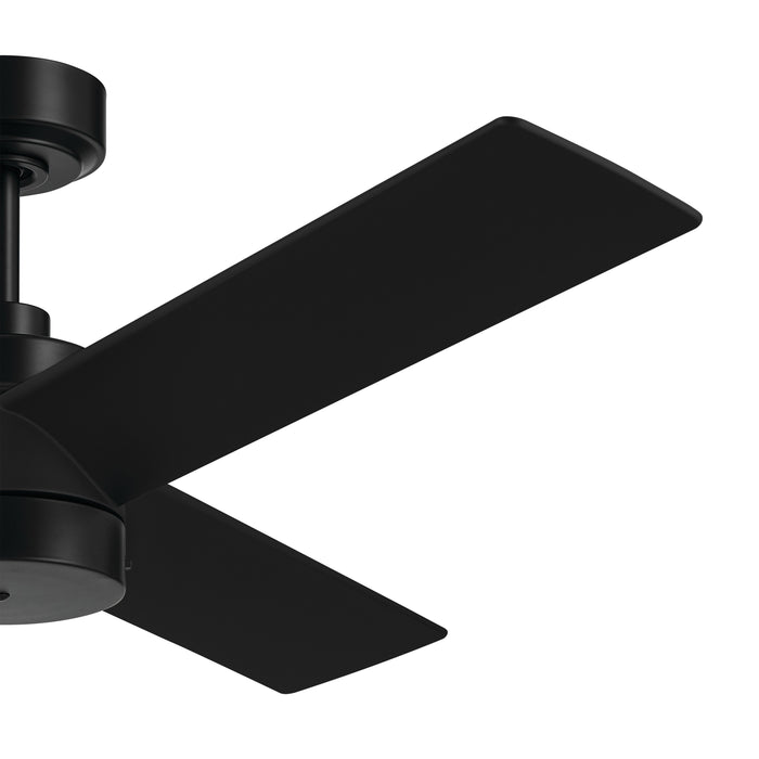 Myhouse Lighting Kichler - 300375BK - 52" Ceiling Fan - Spyn Lite - Black
