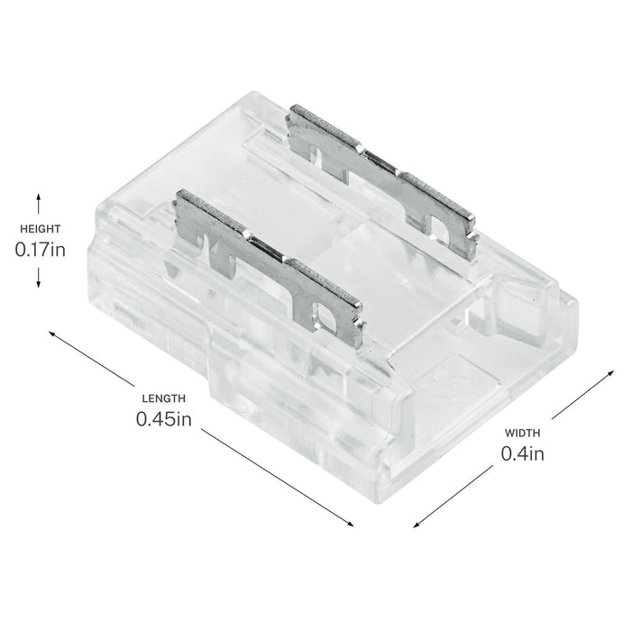 Myhouse Lighting Kichler - 1CCOBTWCLR - Crimp Connector - Dry Tape Accessory - Clear