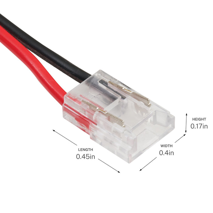 Myhouse Lighting Kichler - 1CCOBTWSCLR - Crimp Connector - Dry Tape Accessory - Clear