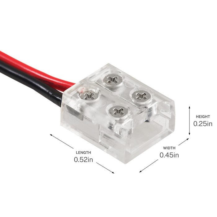 Myhouse Lighting Kichler - 1TBCOBTWSCLR - Connector - Dry Tape Accessory - Clear