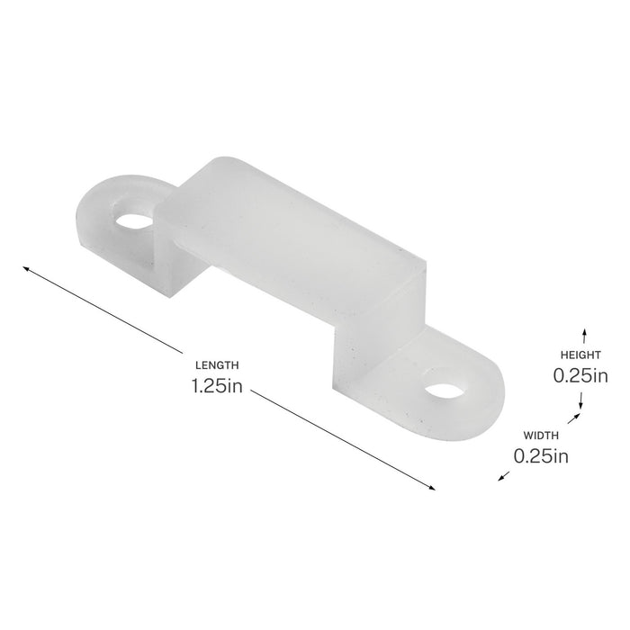 Myhouse Lighting Kichler - 3CLIPCLR - Cob Wet Accessory - Wet Tape Accessories - Clear