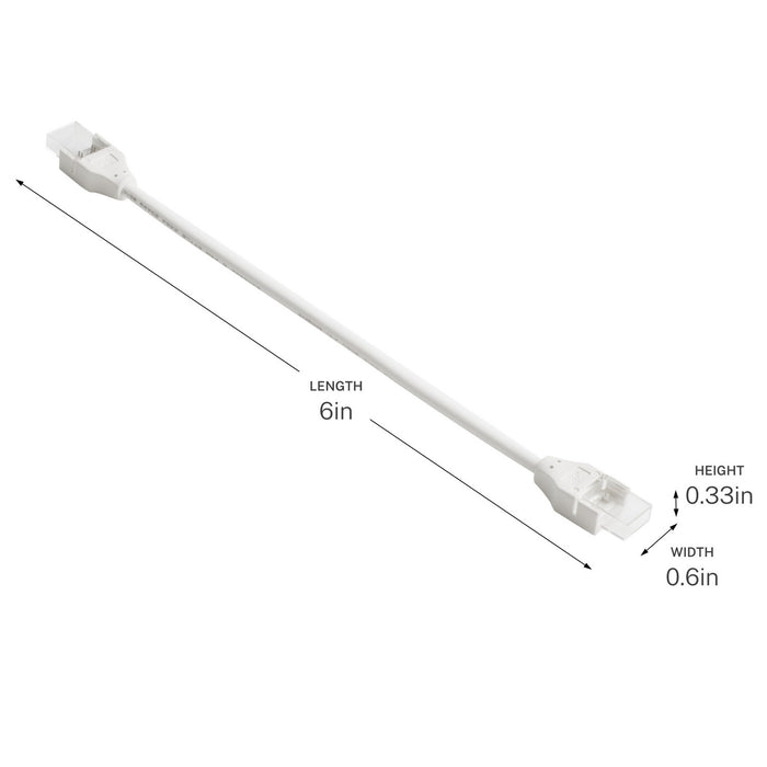 Myhouse Lighting Kichler - 3J6WH - Tape Jumper - Wet Tape Accessories - White