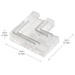 Myhouse Lighting Kichler - 1CTCOB90CLR - Connector - Tunable Dry Tape Accessory - Clear