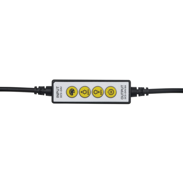 Myhouse Lighting Kichler - 1TUNLCTRBK - Tape Light Controller - Tunable Dry Tape Accessory - Black