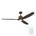 Myhouse Lighting Kichler - 300360-HBB - 60" Ceiling Fan - Calyx - Heritage Brushed Bronze