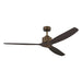 Myhouse Lighting Kichler - 300360-HBB - 60" Ceiling Fan - Calyx - Heritage Brushed Bronze