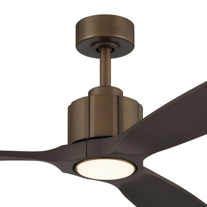 Myhouse Lighting Kichler - 300360-HBB - 60" Ceiling Fan - Calyx - Heritage Brushed Bronze