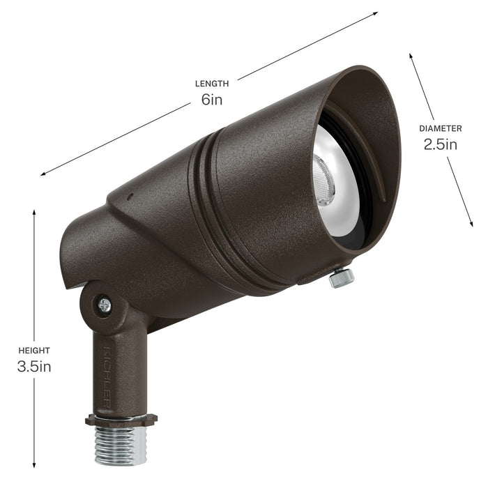 Myhouse Lighting Kichler - 16311AZT - LED Accent - Varia - Textured Architectural Bronze