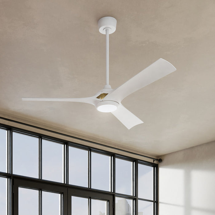 Myhouse Lighting Kichler - 300056-MWH - 56" Ceiling Fan - Veetra - Matte White