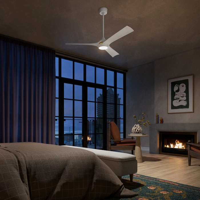 Myhouse Lighting Kichler - 300056-MWH - 56" Ceiling Fan - Veetra - Matte White