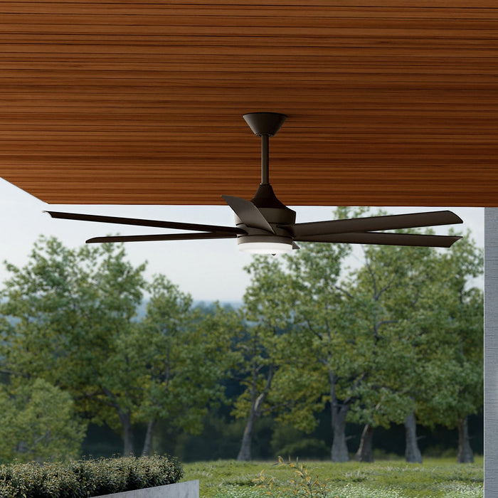 Myhouse Lighting Kichler - 310065-SNB - 65" Ceiling Fan - Solen - Satin Natural Bronze