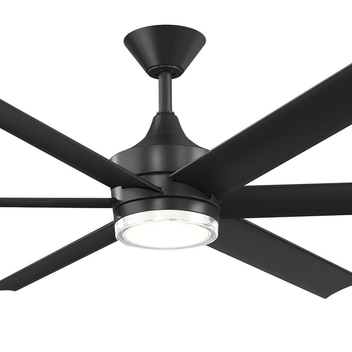 Myhouse Lighting Kichler - 310065-BK - 65" Ceiling Fan - Solen - Matte Black