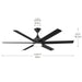 Myhouse Lighting Kichler - 310065-BK - 65" Ceiling Fan - Solen - Matte Black