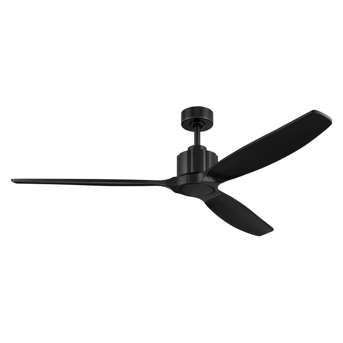 Myhouse Lighting Kichler - 300360-BK - 60" Ceiling Fan - Calyx - Matte Black