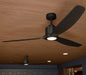 Myhouse Lighting Kichler - 300360-BK - 60" Ceiling Fan - Calyx - Matte Black