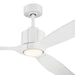 Myhouse Lighting Kichler - 300360-MWH - 60" Ceiling Fan - Calyx - Matte White