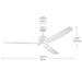 Myhouse Lighting Kichler - 300360-MWH - 60" Ceiling Fan - Calyx - Matte White