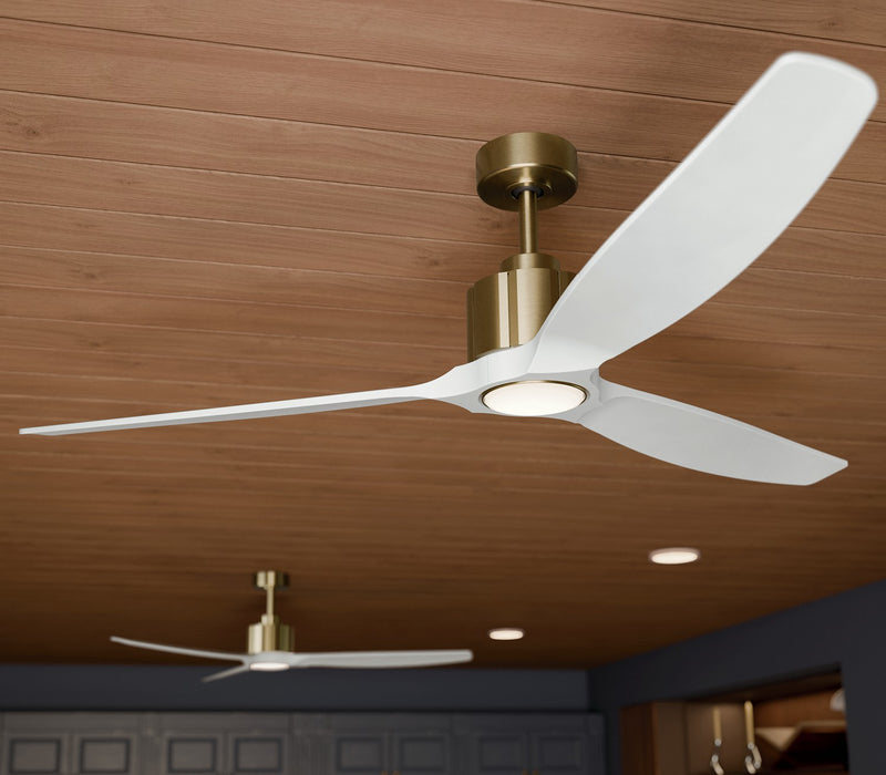 Myhouse Lighting Kichler - 300360-CPZ - 60" Ceiling Fan - Calyx - Champagne Bronze