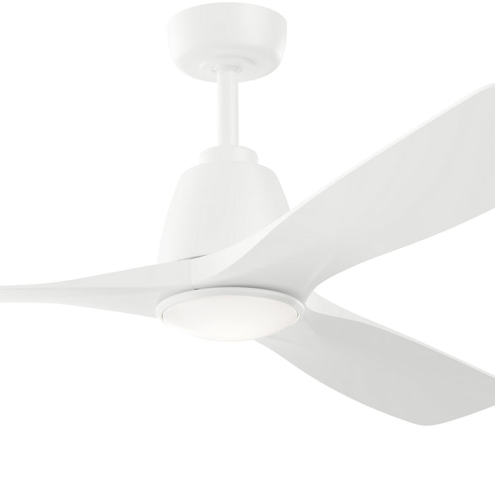 Myhouse Lighting Kichler - 300054-MWH - 54" Ceiling Fan - Volos II - Matte White