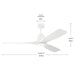 Myhouse Lighting Kichler - 300054-MWH - 54" Ceiling Fan - Volos II - Matte White