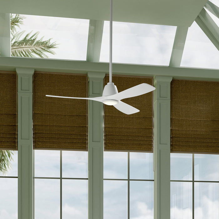 Myhouse Lighting Kichler - 300054-MWH - 54" Ceiling Fan - Volos II - Matte White