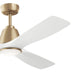 Myhouse Lighting Kichler - 300054-CPZ - 54" Ceiling Fan - Volos II - Champagne Bronze