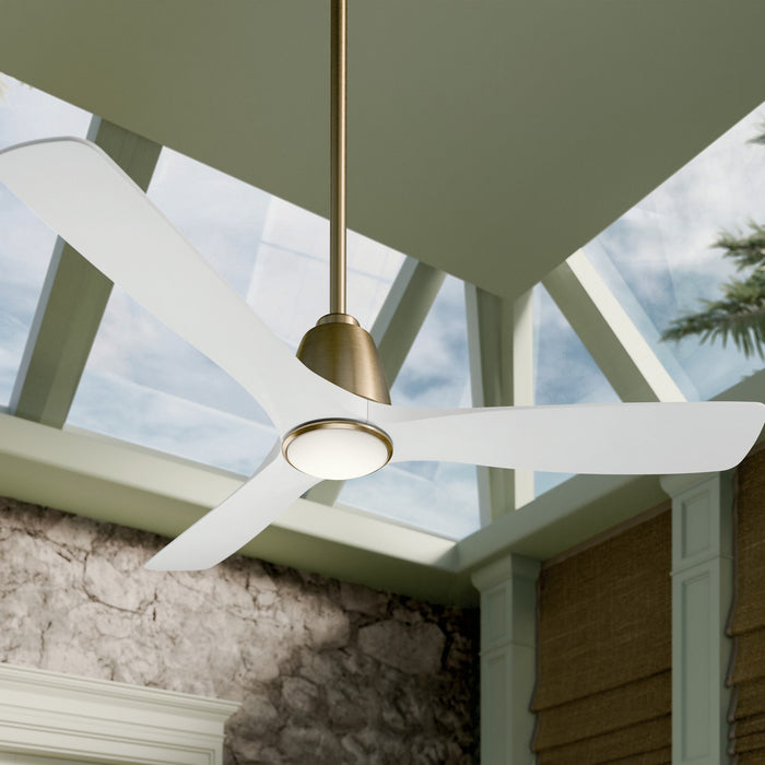 Myhouse Lighting Kichler - 300054-CPZ - 54" Ceiling Fan - Volos II - Champagne Bronze