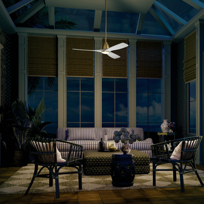 Myhouse Lighting Kichler - 300054-CPZ - 54" Ceiling Fan - Volos II - Champagne Bronze