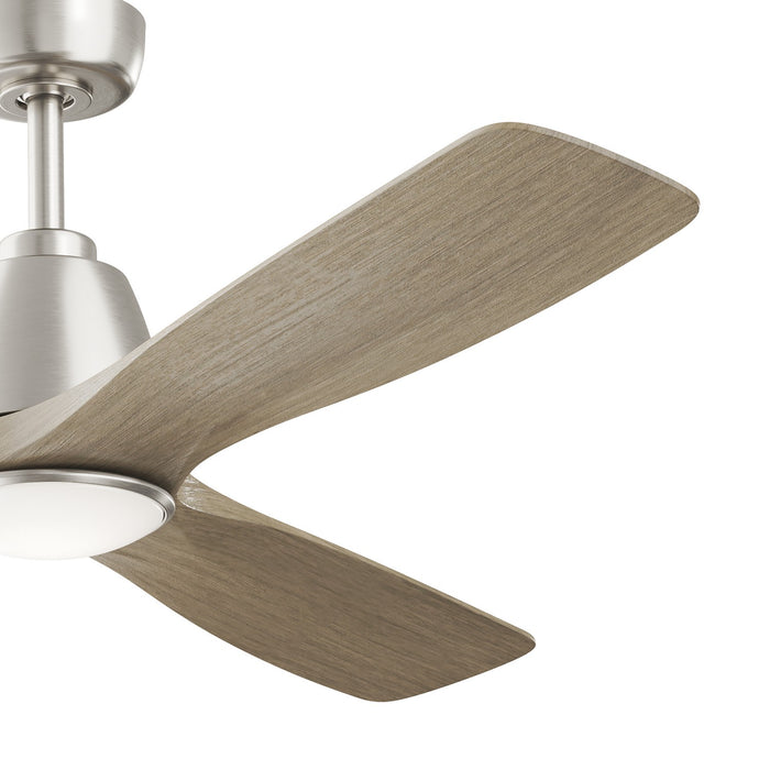 Myhouse Lighting Kichler - 300054-NI - 54" Ceiling Fan - Volos II - Brushed Nickel